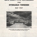 GATE SHAFT GOVERNORS   1947  
